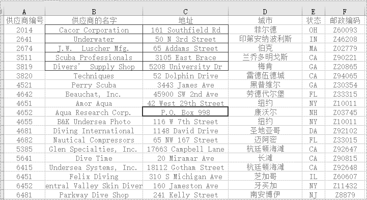 python 在 excel 中添加或删除单元格边框