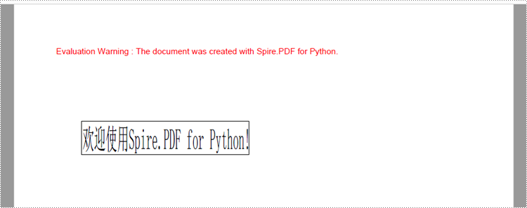 python 在 pdf 中的绘制文本